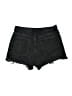 Zara Hearts Black Denim Shorts Size 12 - photo 2
