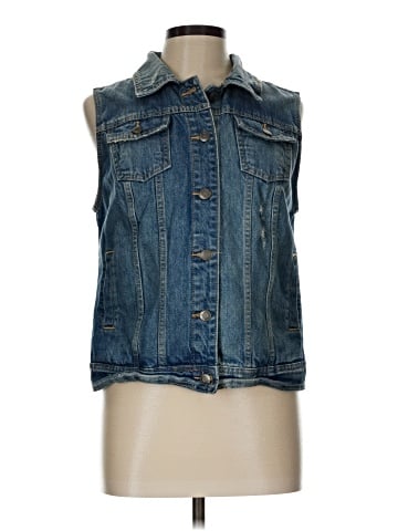 Mossimo Supply Co. Denim Vest (view 1)