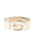 MICHAEL Michael Kors 100% Leather Ivory Leather Belt Size M - photo 1