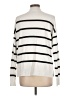 Old Navy Stripes Ivory Turtleneck Sweater Size L - photo 2