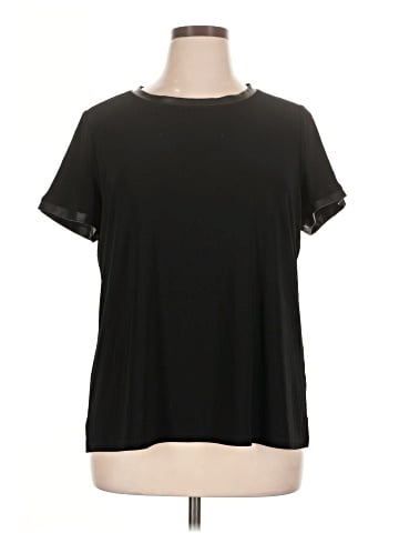 Anne Klein Short Sleeve Top (view 1)