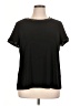 Anne Klein Black Short Sleeve Top Size XL - photo 1