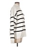 Old Navy Stripes Ivory Turtleneck Sweater Size L - photo 4