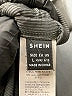 Shein Solid Gray Cocktail Dress Size L - photo 7