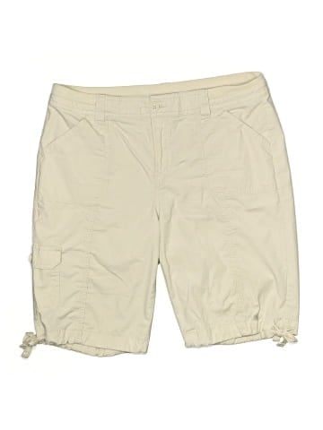 St. John's Bay Khaki Shorts (view 1)