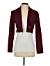 Zara Houndstooth Burgundy Blazer Size XS - photo 1