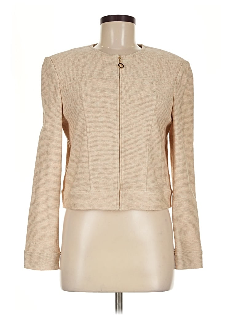 Pre-owned St. John Collection By Marie Gray Jacket In Gold