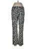 J. McLaughlin Print Black Casual Pants Size 10 - photo 2