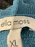 Ella Moss Teal Pullover Sweater Size XL - photo 7
