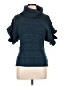 Twenty One 100% Acrylic Blue Turtleneck Sweater Size L - photo 1