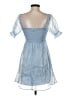 Thirty/Thirty 100% Polyester Blue Cocktail Dress Size S - photo 2