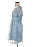 Thirty/Thirty 100% Polyester Blue Cocktail Dress Size S - photo 5