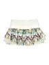 Lucky in Love 100% Polyester Graphic White Skort Size S - photo 2