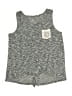 Justice Gray Sleeveless Top Size 12 - photo 1