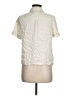 BHLDN Ivory Short Sleeve Blouse Size M - photo 2