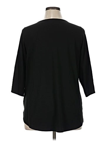 Tahari 3/4 Sleeve T-Shirt (view 2)