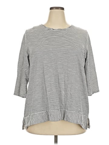 Lands' End 3/4 Sleeve T-Shirt (view 1)