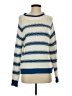 Dr Bloom Stripes Blue Pullover Sweater Size S - photo 1