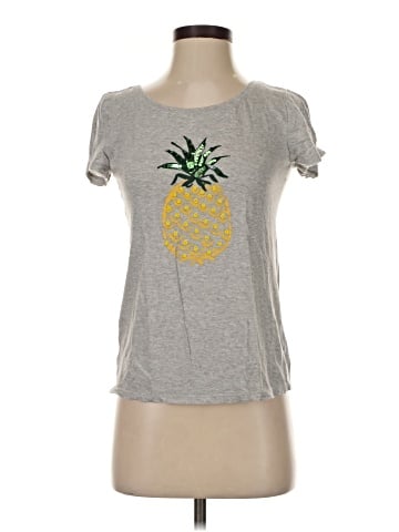 Ann Taylor Factory Short Sleeve T-Shirt (view 1)
