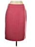 Talbots Solid Burgundy Pink Wool Skirt Size 10 - photo 1
