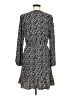 ABound Polka Dots Black Casual Dress Size M - photo 2