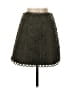She + Sky Chevron-herringbone Green Casual Skirt Size S - photo 1