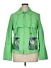 Carlisle 100% Cotton Print Green Jacket Size 14 - photo 1