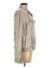 Jones & Co 100% Linen Metallic Tan Jacket Size L - photo 4