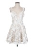 Elliatt 100% Polyester Ivory Cocktail Dress Size S - photo 1