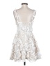 Elliatt 100% Polyester Ivory Cocktail Dress Size S - photo 2