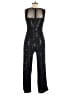 Alexa B Metallic Black Jumpsuit Size 8 - photo 2