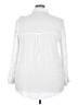 Ellos 100% Rayon Ivory Long Sleeve Polo Size 22 - photo 2