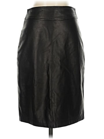 Elie Tahari Faux Leather Skirt (view 1)