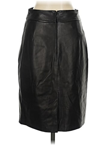 Elie Tahari Faux Leather Skirt (view 2)