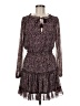 Rebecca Minkoff 100% Polyester Animal Print Brown Casual Dress Size M - photo 1