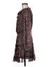 Rebecca Minkoff 100% Polyester Animal Print Brown Casual Dress Size M - photo 5