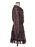 Rebecca Minkoff 100% Polyester Animal Print Brown Casual Dress Size M - photo 4