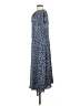 Gibson Latimer 100% Polyester Polka Dots Blue Casual Dress Size S - photo 5