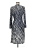 BCBGMAXAZRIA Blue Casual Dress Size M - photo 2