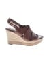 Clarks Brown Wedges Size 6 - photo 1