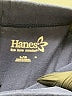 Hanes 100% Cotton Solid Blue Athletic Shorts Size L - photo 3