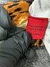 Red Animal Print Orange Cardigan Size 2X - photo 8