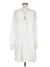 Parker 100% Polyester Ivory Casual Dress Size M - photo 1