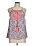 Solitaire 100% Rayon Pink Sleeveless Blouse Size M - photo 1