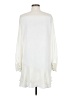 Parker 100% Polyester Ivory Casual Dress Size M - photo 2