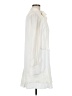 Parker 100% Polyester Ivory Casual Dress Size M - photo 4