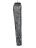 NBD Metallic Silver Casual Pants Size S - photo 4