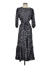 Espresso Blue Casual Dress Size 2 - photo 1