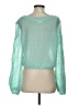 Lovers + Friends 100% Acrylic Metallic Green Pullover Sweater Size S - photo 2
