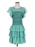 BCBGMAXAZRIA 100% Polyester Teal Cocktail Dress Size S - photo 1